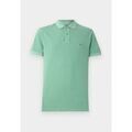 Polos sur Grenoble : Polo Tommy Hilfiger MW0MW34757 GRMT DYE-L3J FPRT GREEN