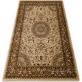 D&eacute;coration sur Grenoble : Tapis Rugsx Tapis ROYAL E0177 Cadre, rosette - beige 200x290 cm Beige 200x290 cm. . Maison & D&eacute;co > Tapis.