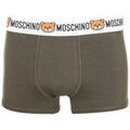 Lingerie homme sur Grenoble : Boxers Moschino Pack 2 BEAR Vert