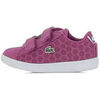 Baskets basses enfant Lacoste Carnaby Evo 317 4 SPI B&eacute;b&eacute; Rouge