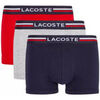 Boxers Lacoste Pack de 3 Gris