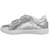 Baskets basses enfant Lacoste Carnaby Evo 318 2 SPI B&eacute;b&eacute; Argent&eacute;