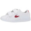 Baskets basses enfant Lacoste CARNABY EVO 318 1 SPI B&eacute;b&eacute; Blanc