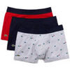 Boxers Lacoste Pack de 3 Gris