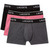 Boxers Lacoste Pack de 3 Noir