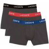 Boxers Lacoste Pack de 3 Gris