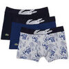 Boxers Lacoste Pack de 3 TRUNK Gris