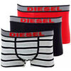 Boxers Diesel Pack 3 Shawn (Multicolore/Noir/Rou Gris