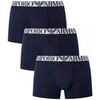 Boxers Emporio Armani EA7 Pack de 3 Bleu
