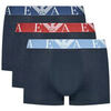 Boxers Emporio Armani EA7 Pack de 3 Bleu