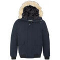 Blouson Schott à capuche KEYBURN Bleu Blouson Schott à capuche KEYBURN Bleu Grenoble