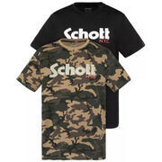 T-shirt Schott Pack 2 PETIT LOGO