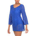 Robes sur Grenoble : Robe Selmark Robe de plage courte Mare bleu