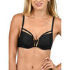 Maillots de bain Lisca Haut maillot de bain pr&eacute;form&eacute; Bari noir Noir