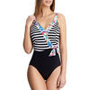 Maillots de bain Ory Maillot de bain 1 pi&egrave;ce Splash on Lines Ory Multicolore