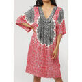 Robes sur Grenoble : Robe Admas Robe de plage manches trois-quarts Beach Paisley