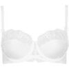 Emboitants Lisca Soutien-gorge armatur&eacute; Caroline blanc - bonnets F et G Blanc