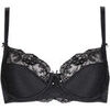 Emboitants Lisca Soutien-gorge armatur&eacute; Caroline noir - bonnets B &agrave; E Noir