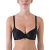 Corbeilles & balconnets Selmark Soutien-gorge pr&eacute;form&eacute; Carelia Noir