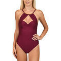 Maillots de bain sur Grenoble : Maillots de bain Lisca Maillot de bain 1 pi&egrave;ce pr&eacute;form&eacute; Bari Rouge
