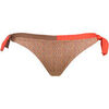 Maillots de bain Luna Splendida Bas maillot de bain br&eacute;silien Pixel Orange