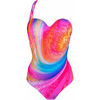 Maillots de bain Luna Splendida Maillot de bain 1 pi&egrave;ce Rainbow Multicolore