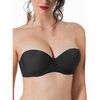 Bandeaux & bretelles amovibles Luna Splendida Soutien-gorge bandeau Secret Noir