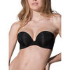 Rembourr&eacute;s Luna Splendida Soutien-gorge bandeau push-up Secret Noir