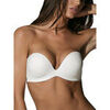 Bandeaux & bretelles amovibles Luna Splendida Soutien-gorge bandeau Secret Sense bonnets B &agrave; D Blanc