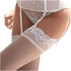 Collants & bas Selmark Bas autofixants Siena Blanc
