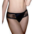 Tangas Lisca Br&eacute;silien Blossom Noir