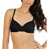Corbeilles & balconnets Lisca Soutien-gorge coton pr&eacute;form&eacute; Anja Noir