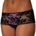 Shorties & boxers Selmark Shorty dentelle Firenze Noir Grenoble