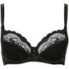 Emboitants Lisca Soutien-gorge armatur&eacute; EVELYN - bonnets B &agrave; E Noir
