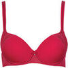 Corbeilles & balconnets Lisca Soutien-gorge pr&eacute;form&eacute; EVELYN rouge - bonnets B &agrave; E Rouge