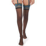 Collants & bas Selmark Bas Camille Vert