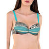 Maillots de bain Lisca Haut maillot de bain pr&eacute;form&eacute; Freetown Vert