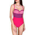 Maillots de bain sur Grenoble : Maillots de bain Lisca Maillot de bain 1 pi&egrave;ce pr&eacute;form&eacute; Dominica Rose