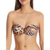 Maillots de bain Selmark Haut maillot de bain bandeau Animal Mare
