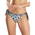 Maillots de bain Selmark Bas maillot de bain &agrave; nouettes taille basse Animal Bleu Grenoble