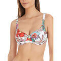 Maillots de bain Selmark Haut maillot de bain non pr&eacute;form&eacute; Cachemire blanc Blanc Grenoble