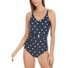 Maillots de bain Selmark Maillot de bain 1 pi&egrave;ce shapewear multipositions Lunares Bleu