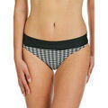 Maillots de bain sur Grenoble : Maillots de bain Sapph Bas maillot de bain ceintur&eacute; Eva noir-blanc Noir
