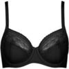 Emboitants Lisca Soutien-gorge armatur&eacute; Gina - bonnets B &agrave; E Noir