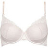 Corbeilles & balconnets Lisca Soutien-gorge pr&eacute;form&eacute; Rose mariage ivoire bonnets F Blanc