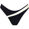 Maillots de bain Lisca Bas maillot slip bain &eacute;chancr&eacute; Guaraja noir Noir