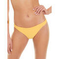 Maillots de bain Selmark Bas maillot slip bain br&eacute;silien taille basse Basica Jaune Grenoble