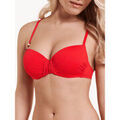 Maillots de bain Lisca Haut maillot de bain pr&eacute;form&eacute; Okinawa Rouge Grenoble