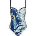 Maillots de bain sur Grenoble : Maillots de bain Lisca Maillot de bain une pi&egrave;ce pr&eacute;form&eacute; Ensenada Bleu