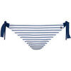 Maillots de bain Lisca Bas maillot slip bain &agrave; nouettes Puerto Rico Bleu